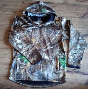 Real Tree Edge Boys Hunting Hoodie